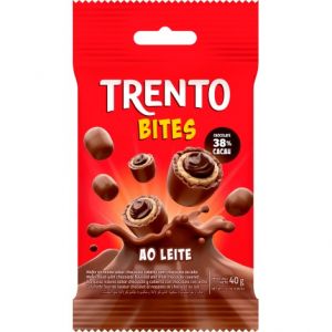TRENTO BITES AO LEITE 40G