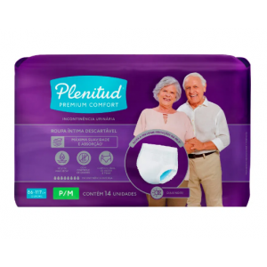 ROUPA INTIMA PLENITUD PREMIUM COMFORT COM 14 P/M