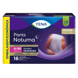 ROUPA INTIMA TENA PANTS NOTURNA COM 16 G/EG ADULTO