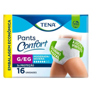 FR TENA PANTS CONFORT P/M 16UN