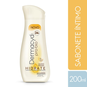 SABONETE LÍQUIDO ÍNTIMO DERMACYD PRO-BIO HIDRATE COM 200ML