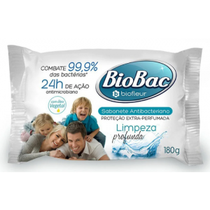 SABONETE BIOFLEUR LIMPEZA PROFUNDA 180G