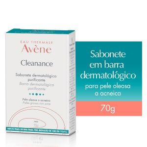 SABONETE EM BARRA AVÈNE CLEANANCE COM 70G