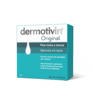 SABONETE EM BARRA DERMOTIVIN ORIGINAL 90G