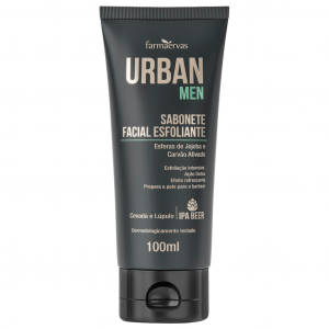 SABONETE FACIAL ESFOLIANTE URBAN MEN 100ML