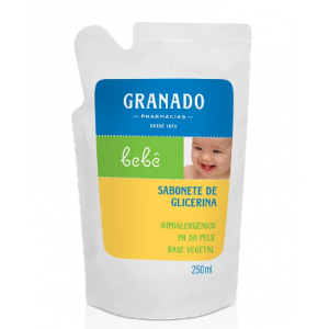 SABONETE LÍQUIDO DE GLICERINA GRANADO BEBÊ TRADICIONAL 250ML