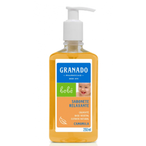SABONETE LÍQUIDO GRANADO BEBÊ CAMOMILA 250ML 