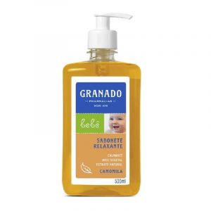 SABONETE LÍQUIDO GRANADO BEBÊ CAMOMILA 500ML 