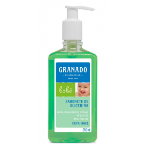 SABONETE LÍQUIDO GRANADO BEBÊ ERVA DOCE 250ML