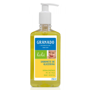 SABONETE LÍQUIDO GRANADO BEBÊ TRADICIONAL 250ML