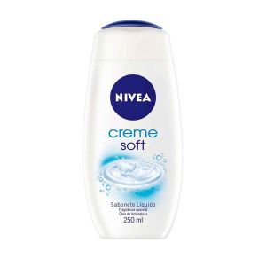 SABONETE LÍQUIDO NIVEA CREME SOFT COM 250ML