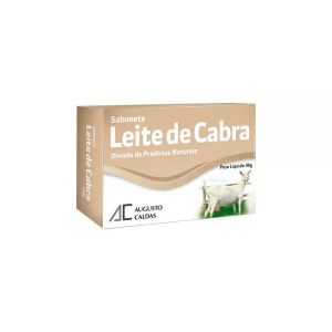 SABONETE LEITE DE CABRA  AUGUSTO CALDAS 90G