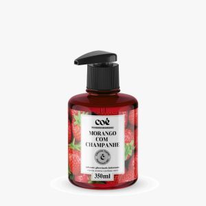 SABONETE LÍQUIDO HID COÉ MORANGO COM CHAMPANHE 350ML