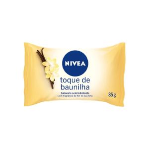 SABONETE NIVEA TOQUE DE BAUNILHA COM HIDRATANTE 85G