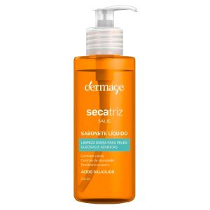 SABONETE LÍQUIDO  SECATRIZ SALIC PELES OLEOSAS E ACNÉICAS COM 115ML DERMAGE