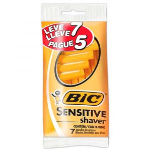 APARELHO DE BARBEAR DESCARTÁVEL BIC SENSITIVE SHAVER L7/P5 