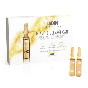 SÉRUM ANTIOXIDANTE DIURNO ISDINCEUTICS FLAVO-C ULTRAGLICAN COM 10 UNIDADES