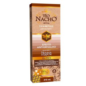 SHAMPOO TÍO NACHO ANTIQUEDA EFEITO ANTIGRISALHO COM 415ML