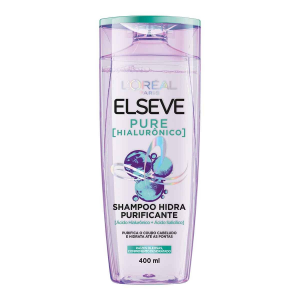 SHAMPOO ELSEVE PURE HIALURÔNICO 400ML