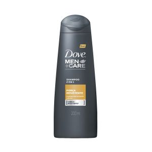 SHAMPOO 2 EM 1 DOVE MEN +CARE FORÇA RESISTENTE 200ML