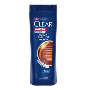 SHAMPOO ANTICASPA CLEAR MEN QUEDA CONTROL COM 200ML