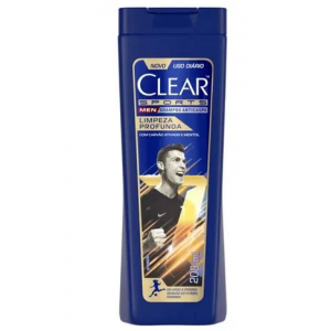SHAMPOO ANTICASPA CLEAR MEN SPORTS LIMPEZA PROFUNDA 200ML