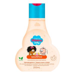 SHAMPOO CACHINHOS MAIS DEFINIDOS TURMA DA MÔNICA 200ML