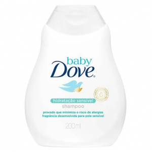 SHAMPOO DOVE BABY HIDRATAÇÃO SENSÍVEL 200ML