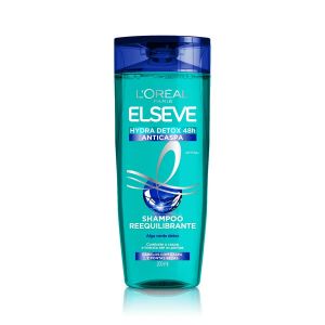 SHAMPOO ELSEVE L'ORÉAL HYDRA DETOX 48H ANTI-CASPA COM 200ML