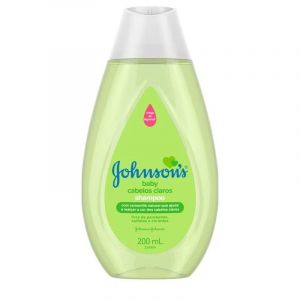 SHAMPOO JOHNSON'S BABY CABELOS CLAROS COM 200ML