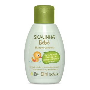 SHAMPOO SKALINHA BEBÊ CAMOMILA COM 200ML