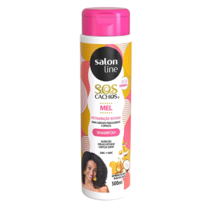 SHAMPOO SOS CACHOS MEL CACHOS INTENSOS SALON LINE 300ML