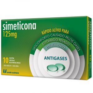 SIMETICONA 125MG COM 10 CÁPSULAS - UNIÃO QUÍMICA