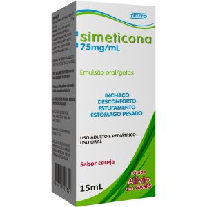 SIMETICONA GOTAS 75MG/ML COM 15ML - TEUTO - GENÉRICOS
