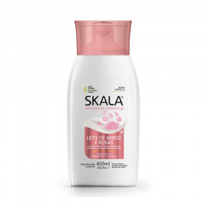 SKALA LEITE DE ARROZ E ROSAS HIDRATANTE CORPORAL COM 400ML