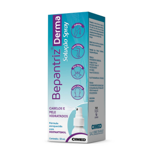 BEPANTRIZ DERMA PELE E CABELO SOLUÇÃO SPRAY COM 50ML