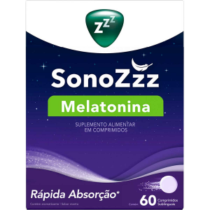 SONOZZZ MELATONINA COM 60 COMPRIMIDOS