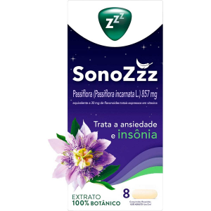 SONOZZZ PASSIFLORA COM 8 COMPRIMIDOS