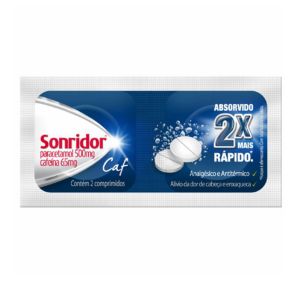 SONRIDOR CAF COM 2 COMPRIMIDOS EFERVESCENTES