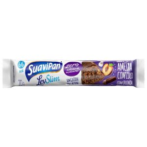 BARRINHA DE FRUTA SUAVIPAN LEVSLIM AMEIXA COM COCO COM 20G