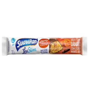 BARRINHA DE FRUTA SUAVIPAN LEVSLIM DAMASCO COM 20G