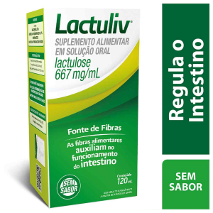 LACTULIV XAROPE SEM SABOR COM 120ML
