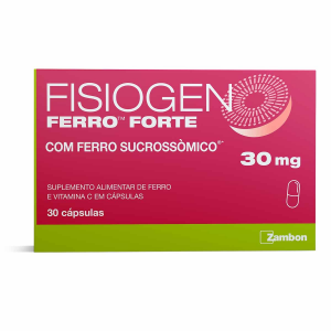 SUPLEMENTO FISIOGEN FERRO FORTE 30MG COM 30 CÁPSULAS