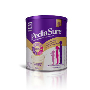 SUPLEMENTO ALIMENTAR INFANTIL EM PÓ PEDIASURE SABOR BAUNILHA COM 400G