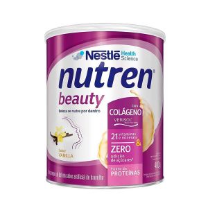 SUPLEMENTO ALIMENTAR NESTLÉ NUTREN BEAUTY BAUNILHA COM 400G