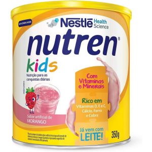 SUPLEMENTO ALIMENTAR NUTREN KIDS MORANGO 350G