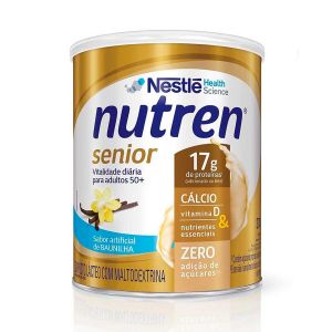 SUPLEMENTO ALIMENTAR NUTREN SENIOR BAUNILHA COM 370G