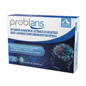SUPLEMENTO ALIMENTAR PROBIANS COM 30 CÁPSULAS