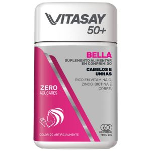SUPLEMENTO ALIMENTAR VITASAY 50+ BELLA COM 60 COMPRIMIDOS