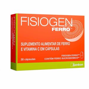 SUPLEMENTO FISIOGEN FERRO COM 30 CÁPSULAS